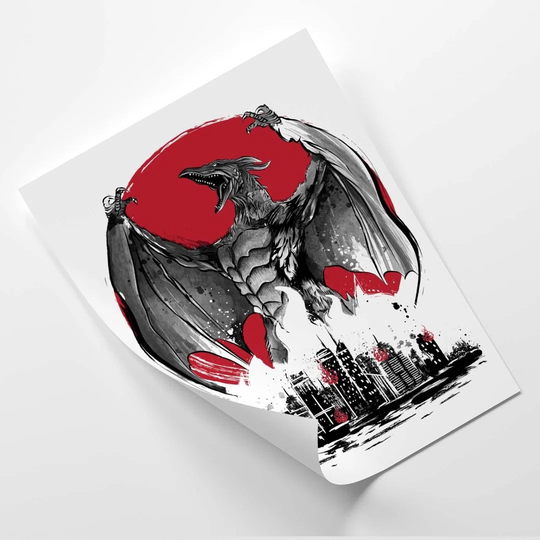 Poster, Monster With Wings, Movie