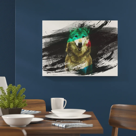 'Wolf' Graphic Art Print Poster