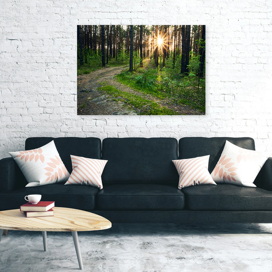 Canvas Print, Green Landscapes 16759