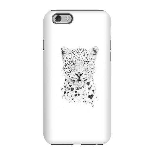 Balazs Solti Love Hearts Phone Case for iPhone and Android - iPhone 6 - Tough Case - Matte