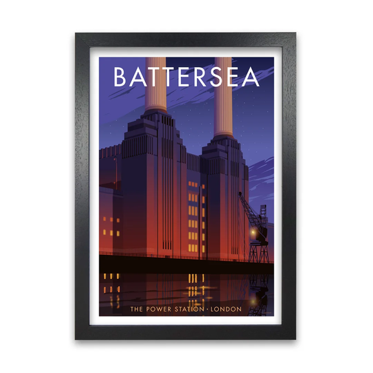 Battersea by Stephen Millership - Graphic Art Print on Paper