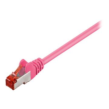 goobay CAT 6 SFTP, PiMF Patchkabel - 15m - Magenta