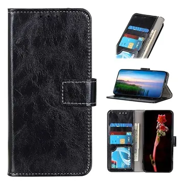 Xiaomi Poco F4 GT Wallet Case with Magnetic Closure - Black