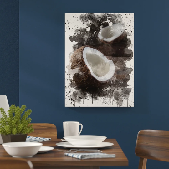 'Coconut' Graphic Art Print Poster