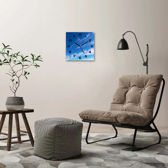 Joyann Sky Silent Wall Clock