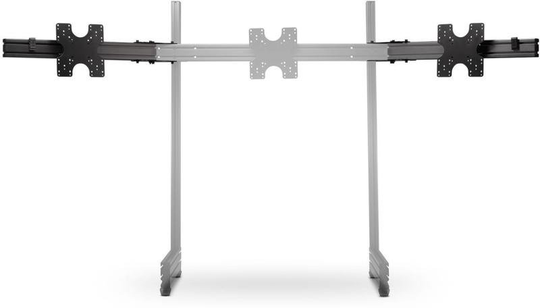 Next Level Racing Elite Freestanding Triple Monitor Stand Add On Carbon Grey