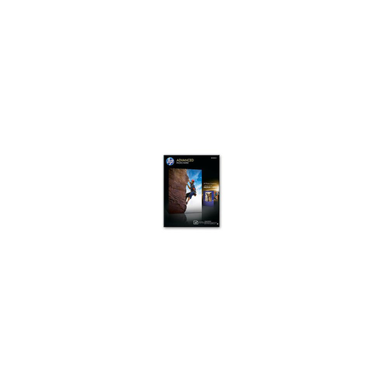 HP Advanced Glossy Photo Paper-25 sht/13 x 18 cm borderless