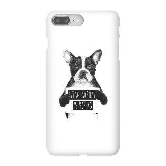 Balazs Solti Being Normal Is Boring Phone Case for iPhone and Android - iPhone 8 Plus - Snap Case - Matte