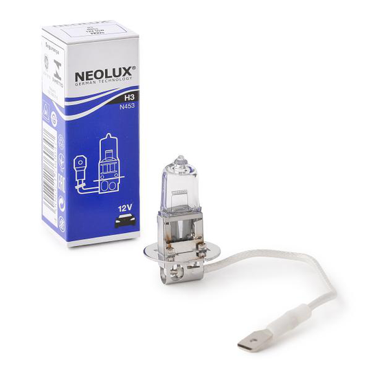 NEOLUX® Light Bulbs VW,AUDI,MERCEDES-BENZ N453 Bulb, spotlight