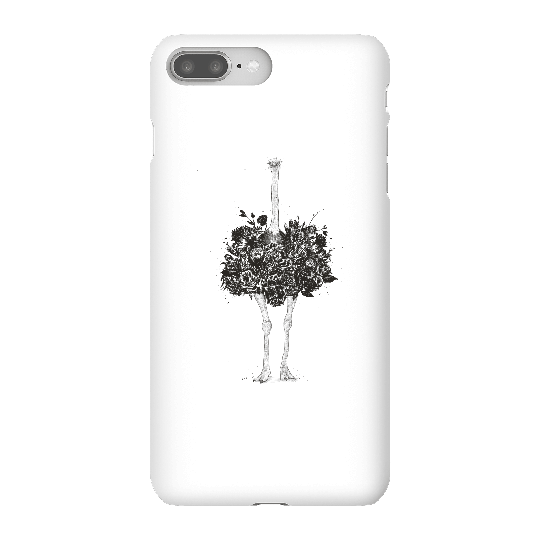 Balazs Solti Ostrich Phone Case for iPhone and Android - iPhone 8 Plus - Snap Case - Matte