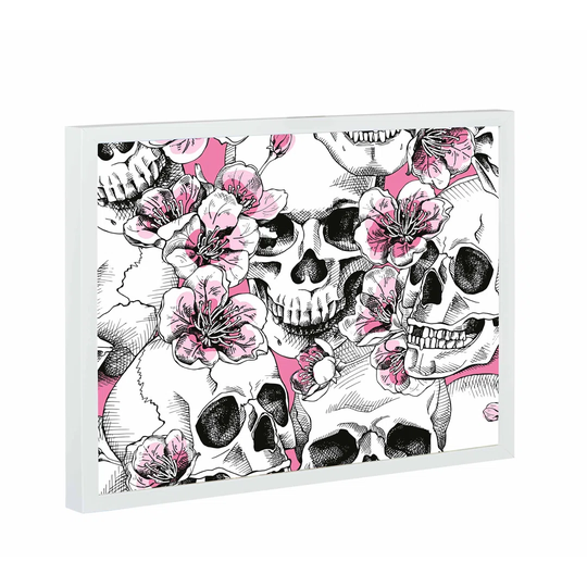 Skull Magnetic Wall Mounted Photo Memo Board