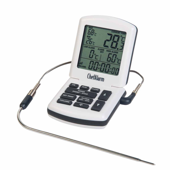 Chef Alarm Oven Thermometer & Timer
