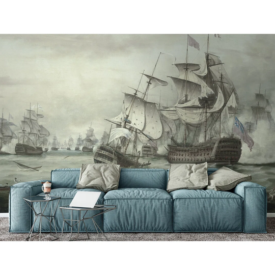 Toombs Ship Battle Wallpaper