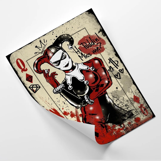 Poster, Harley Quinn Character