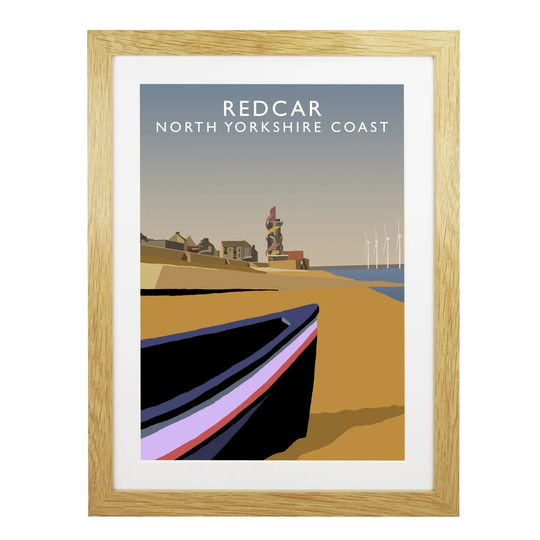 'Redcar 2' Graphic Art