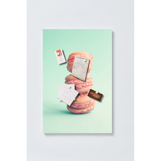Cookies Magnetic Wall Mounted Cork Board