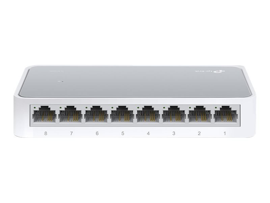 TP-Link TL-SF1008D V12 8 Ports Unmanaged Desktop Switch