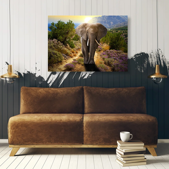 Canvas Print, Gray Animals 16791