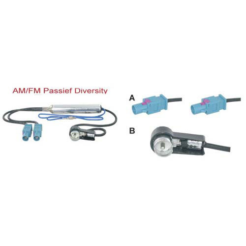 AM / FM Diversity antenna adapter passive 11150522