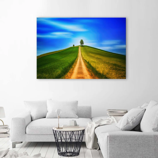 Canvas Print Nature Hill Landscape