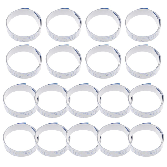 18PCS FFC Flexible Flat Ribbon Extension Cable for Raspberry Pi Camera 15 Pin