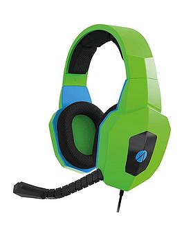 Stealth Gaming Headset For Xbox, Ps4/Ps5, Switch, Pc - Neon Edition - Green &Amp; Blue