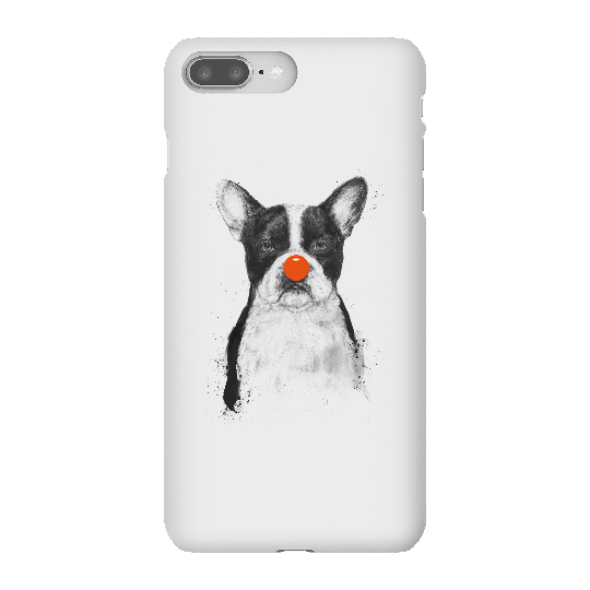 Balazs Solti Red Nosed Bulldog Phone Case for iPhone and Android - iPhone 8 Plus - Snap Case - Matte