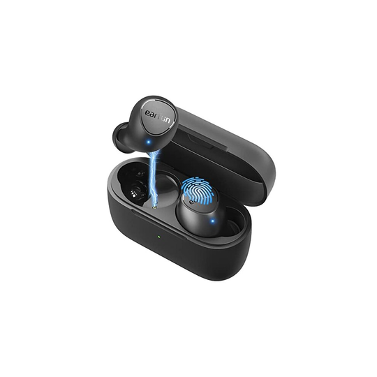Wireless Earbuds, EarFun Free 2 Qualcomm QCC3040 chip Bluetooth 5.2, Volume Control, CVC 8.0 Call Noise Reduction, AptX Deep Bass, Low Latency, IPX7
