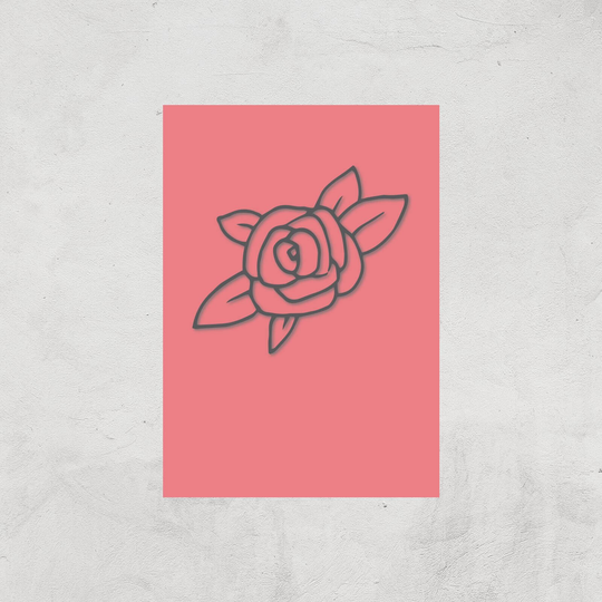 Rose Art Print - A2 - Print Only