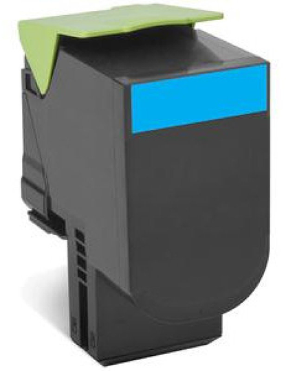 Lexmark 802XCE Extra High Yield Cyan Toner Cartridge