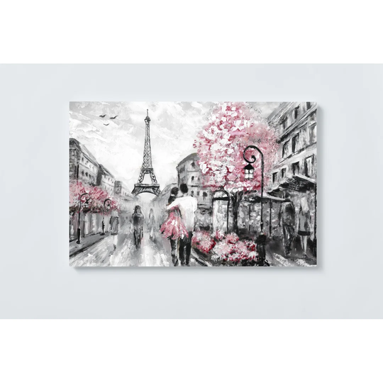Paris Eiffel Tower Magnetic Wall Mounted Cork Board