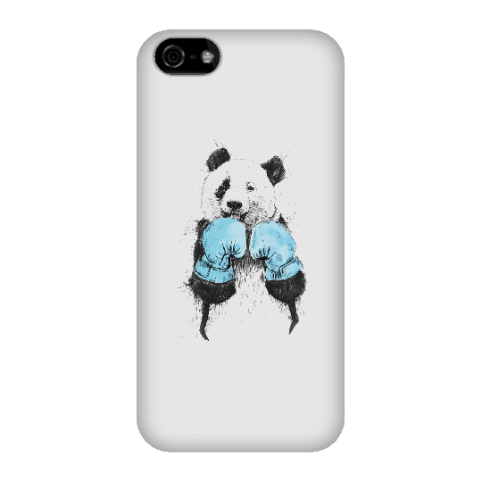 Balazs Solti Boxing Panda Phone Case for iPhone and Android - iPhone 5C - Snap Case - Gloss