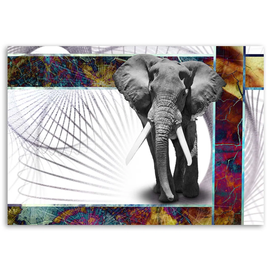 Canvas Print Elephant Animals