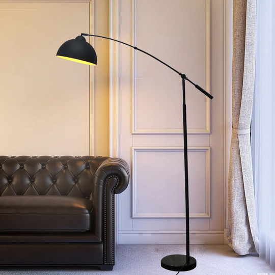 Mayorga 178cm Arched Floor Lamp