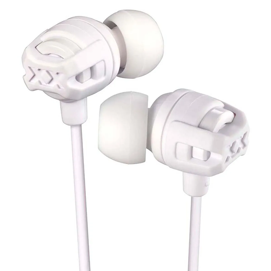 JVC Xtreme Xplosives In Ear Headphones with Mic & Remote - White