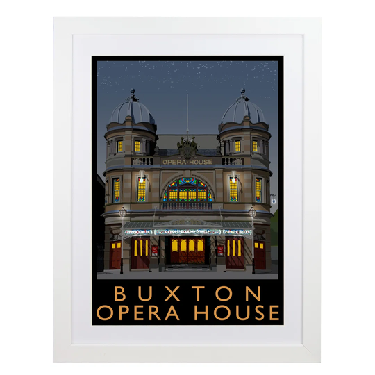 Buxton Opera House 2 by Richard O'Neil - Graphic Art Print on Paper