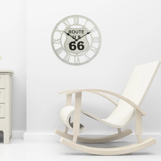 Blasco Route Iron 60cm Wall Clock