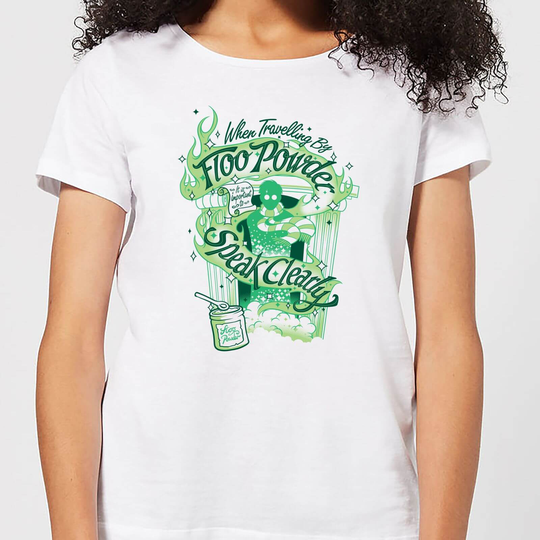 Harry Potter Floo Powder Women's T-Shirt - White - S