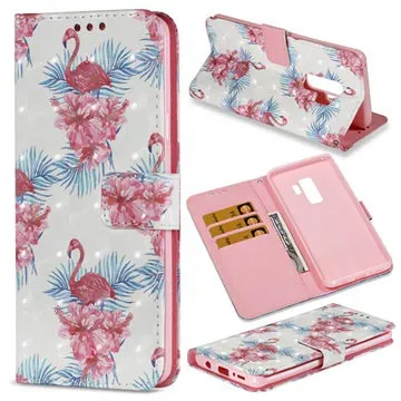 Samsung Galaxy S9+ Wonder Series Wallet Case - Flamingo