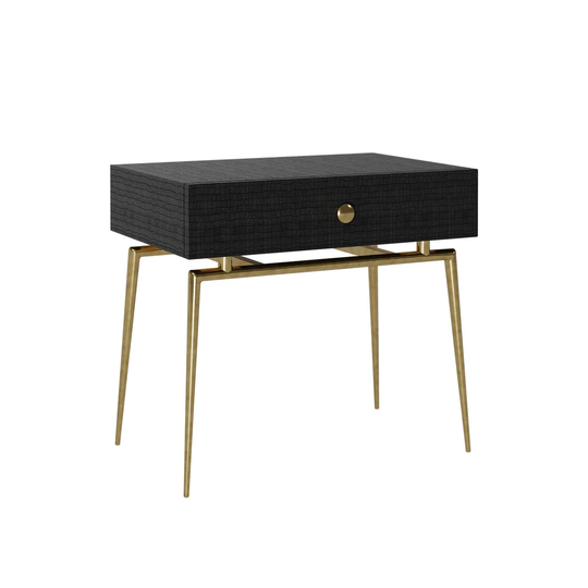 Greyshott 1 Drawer Bedside Table
