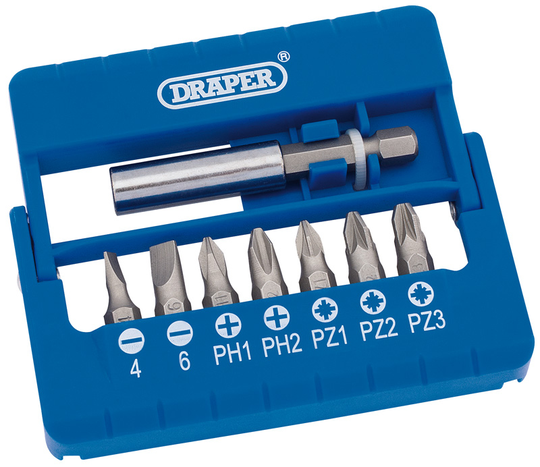 Draper Screwdriver and Magnetic Bit Set (8 Piece) MBH8 82391