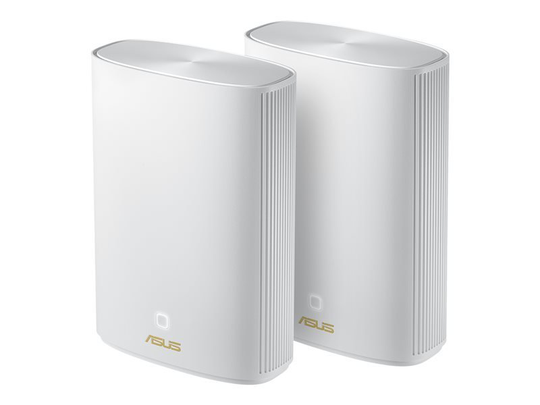ASUS ZenWiFi AX Hybrid (XP4) - AX1800 Wireless Dual Band Mesh Wi-Fi 6 Hybrid System - 2 Pack