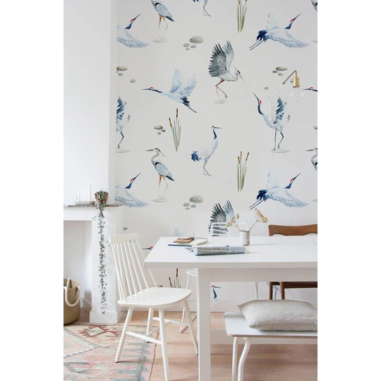 Selig Crane Birds Wallpaper