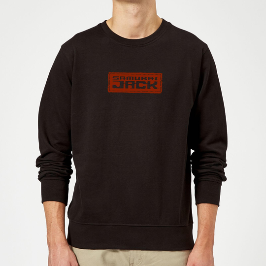 Samurai Jack Classic Logo Sweatshirt - Black - L - Black