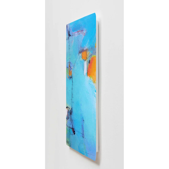 Backlight wall art M97 abstract art metal motif 60 x 120cm magnetic board