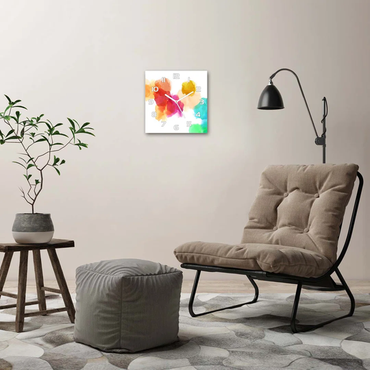 Jerron Spots Silent Wall Clock