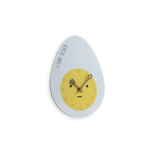 The EGGY design wall clock.