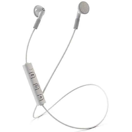 MIXX Classic Fit Bluetooth Wireless Stereo Earphones - White