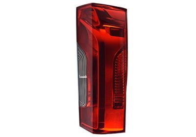 REAR LIGHT GLASS LEFT 2973931 Van Wezel 2973931