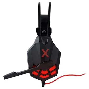 Maxlife MXGH-200 Wired Gaming Headset with LED Light - Black